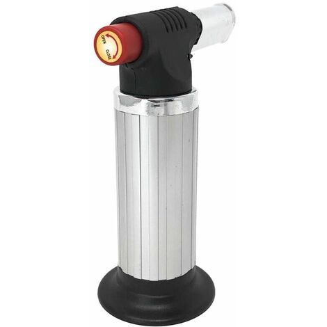 Torcia A Gas Butano Per Cucina E Campeggio, Mini Cannello Saldatore Fino A 1300°C, Accensione Elettronica