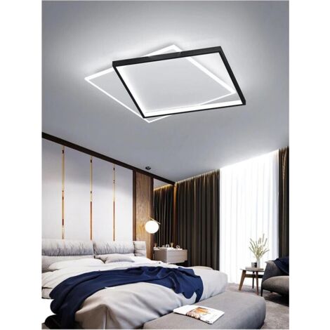 Plafoniera Led Luce Bianca Calda Naturale Lampada Quadrato Da Soffitto 36 Watt (1/4)