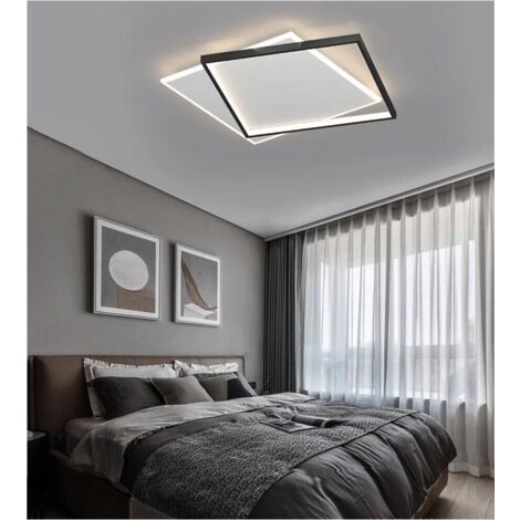 COMELY Plafoniera LED moderna, lampada da soffitto 22W 2500LM, lampadario per camera da letto
