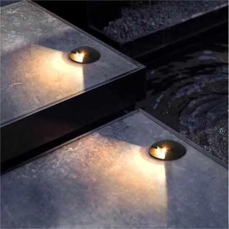 Faretto Calpestabile Led 1 W Fascio Luce Naturale Segnapassi Carrabile Esterno