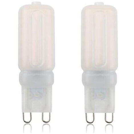 2 Lampadine Led Luce Naturale 4000k Lampadina G9 2.5 = 20 Watt X Lampadario Lume