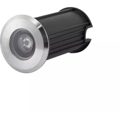 Faretto Led Luce Bianca Segnapassi Calpestabile 12 V 1 Watt Esterno Ip68 Es41