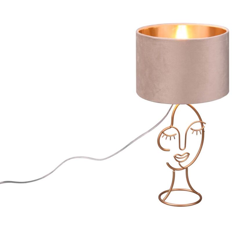 Lampada da tavolo con paralume in vetro satinato lampada da tavolo