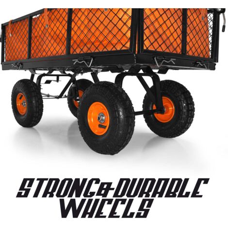 Carrello Da Giardino Pieghevole A 4 Ruote Carrello Per Il Trasporto A