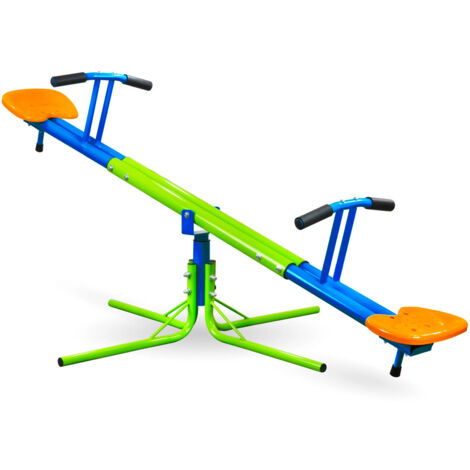 Olywee - Altalena a bilico girevole a 360° per bambini 3-8 anni