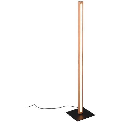 Piantana LED 4 intensità, legno, H 115 cm, Bellari