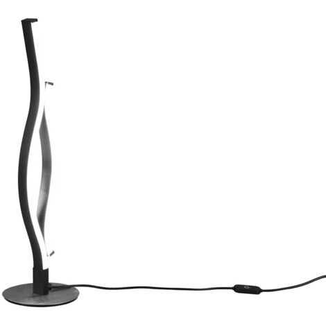 Lampada da scrivania bianca a LED e tocco touch con luce d'intensità v