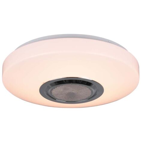 Plafoniera LED 36W con altoparlante Bluetooth, plafoniera cambia colore