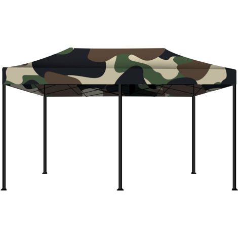 Kebon Tenda / Gazebo Per Giardino 3X6 Mt Impermeabile Tendone Pieghevole Per Fiere E Mercati Colore Camouflage (1/2)