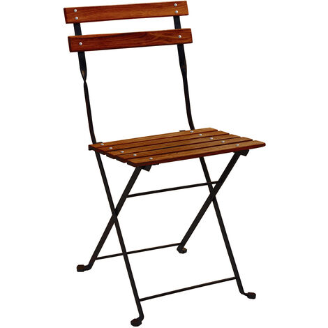Outsunny Set da Giardino 5pz 4 Sedie da Giardino Tavolo da Pranzo
