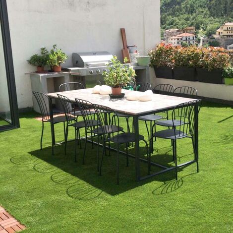 Erba Artificiale Da Esterno Per Decorazione Giardino, Tappetino, Balcone,  Paesaggio, Erba Sintetica Realistica Per Cortile