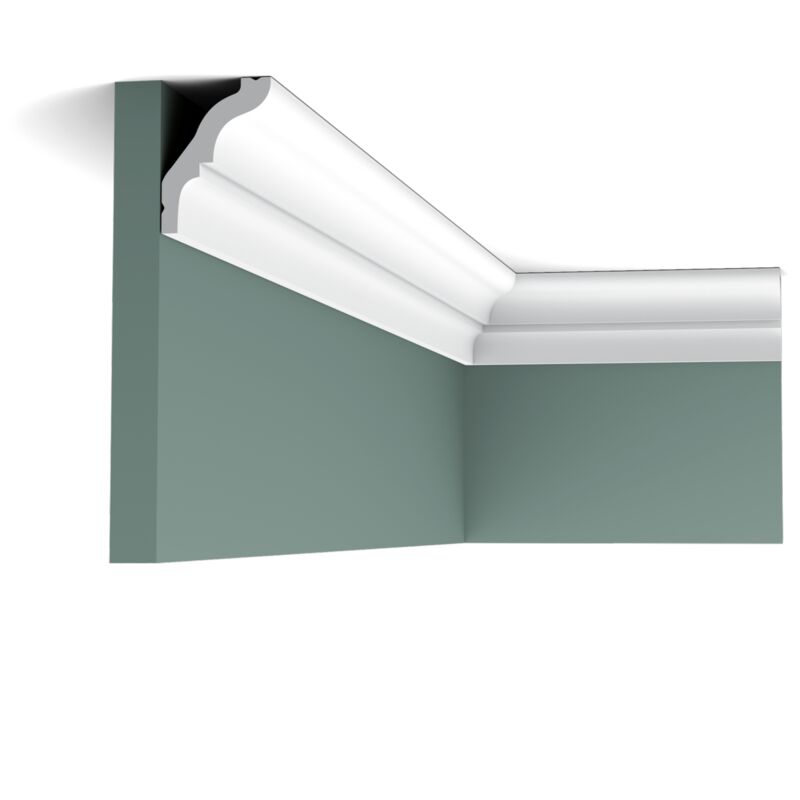 CX112 Corniche plafond Orac Decor - 5,5x4x200cm (h x p x L) - moulure décorative polymère A l'unité