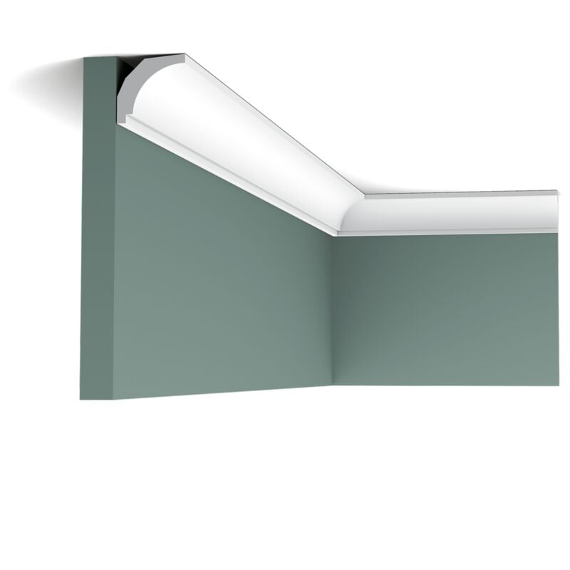 CX115 Corniche plafond Orac Decor - 3x3x200cm (h x p x L) - moulure décorative polymère A l'unité