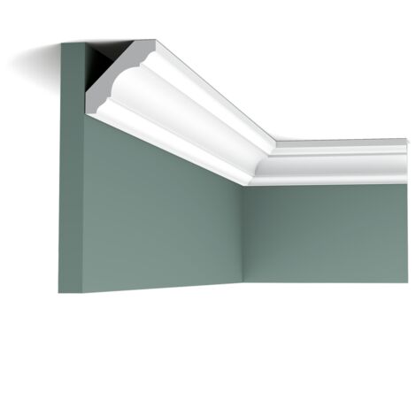 C215 Corniche plafond Orac Decor - 4,5x4,5x200cm (h x p x L) - moulure décorative polyuréthane A l'unité