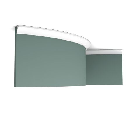 C250 Corniche plafond Orac Decor - 200x1,5x1,5 cm (h x p x L) - moulure décorative polyuréthane A l'unité