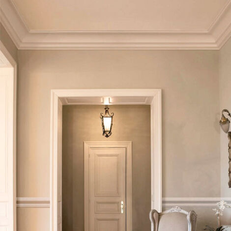 C336 Corniche plafond polyuréthane Orac Decor Luxxus - 27x26x200cm (h x p x L) - moulure décorative A l'unité