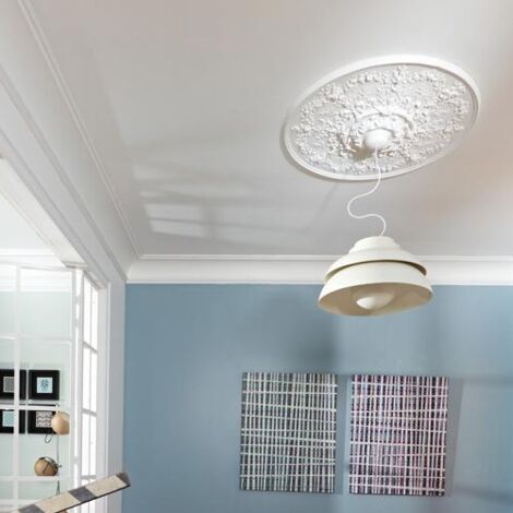 C338 Corniche plafond polyuréthane Orac Decor - 18x18x200cm (h x p x L) - moulure décorative polyuréthane A l'unité