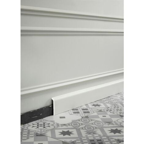 SX185 Plinthe de rénovation Orac Decor - 12x2,5x200cm (h x p x L) - surplinthe décorative polymère A l'unité