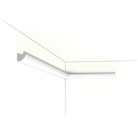 CX188 Corniche pour éclairage indirect Orac Decor - 3,4x3,4x200cm (h x p x L) - moulure décorative polymère A l'unité