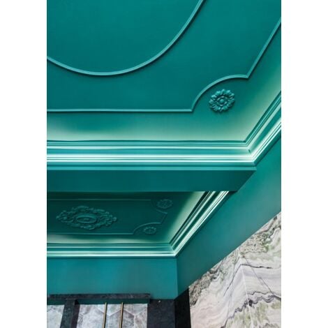 CX188 Corniche pour éclairage indirect Orac Decor - 3,4x3,4x200cm (h x p x L) - moulure décorative polymère A l'unité