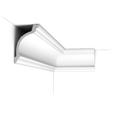 C217 Corniche plafond Orac Decor - 10,5x15,5x200cm (h x p x L) - moulure décorative polyuréthane Carton 8 pièces (1/5)