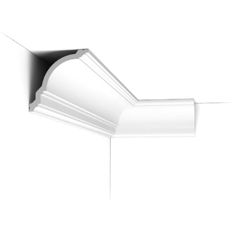 CX106 Corniche plafond Orac Decor - 12x12x200cm (h x p x L) - moulure décorative polymère Echantillon -10 cm
