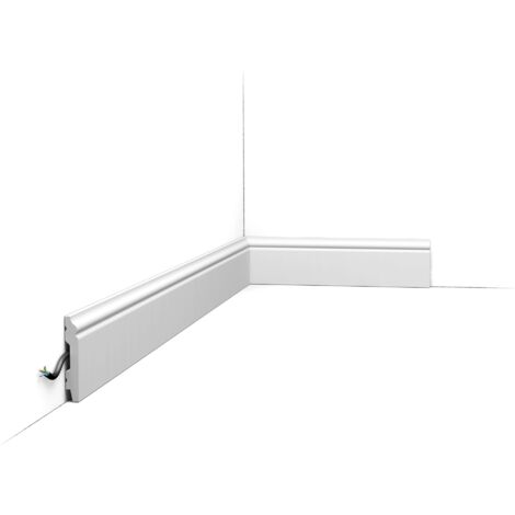 SX165 Plinthe Orac Decor - 7x1x200cm (h x p x L) - plinthe décorative polymère Pack 2 pièces