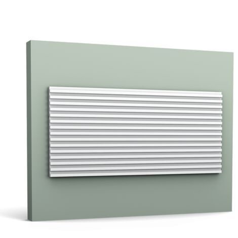 WX205 TRACK - Panneau réversible Revêtement Mural Décoratif 3d  200x25x1,3cm (L x l x h) Orac Decor 200 cm / A l'unité