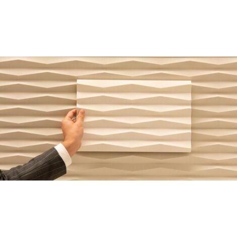 W112 RIDGE - Panneau Revêtement Mural Décoratif 3d  200x25x1,9cm (L x l x h) Orac Decor A l'unité