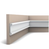 Fronton Habillage de porte El/ément Orac Decor D402 LUXXUS d/écoratif classique Profil de stuc blanc