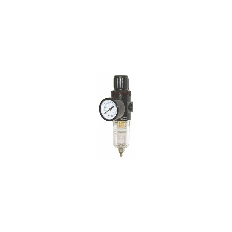 1" Wartungseinheit Druckluftaufbereitung Öler Manometer Druckluftregler 00602 