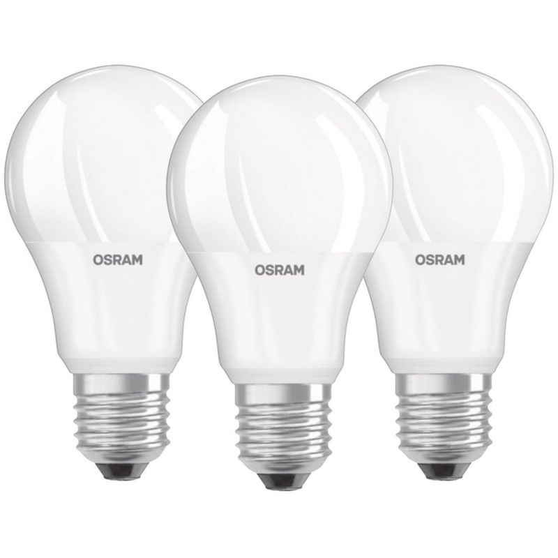 60mm x 110mm Dimmbar Osram LED A E27  10W entspricht 60W Warmweiß Ø x L 