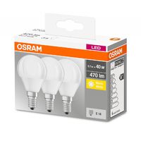 Osram LED Tropfenlampe 4,5 Watt Glühlampe warmton Classic Energiesparlampe SMD 