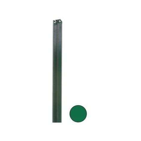 Cloture & Jardin – Jambe de force L 2,25 mètres en acier – Peinture thermolaquée Epoxy verte – Section 25x25 mm – Épaisseur 3 mm pour grillage soudé