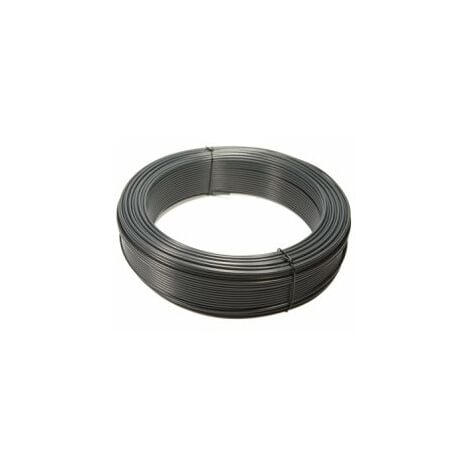 Fil de Tension Plastifié Gris - Diamètre 2,75mm - Longueur 100m