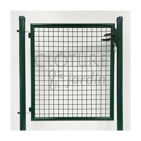 Portillon Jardin Grillagé Vert JARDIMALIN - 2 mètres