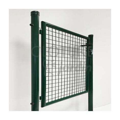 Portillon Jardin Grillagé Vert JARDIMALIN - 2 mètres