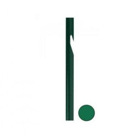 Cloture & Jardin – Piquet de clôture T vert 2,25 mètres – Acier galvanisé pour maintien grillage – Section 30x30 mm – Installation facile