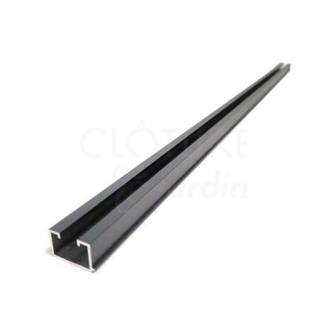 Réducteur JARDICLOS - Poteau Aluminium Gris Anthracite - 1,80 mètre (1/4)