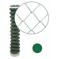 Cloture & Jardin – Grillage souple simple torsion vert 2m – Maille 50 x 50mm – Fil galvanisé 2,4mm – Pour terrains accidentés