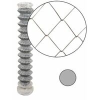 Cloture & Jardin – Grillage simple torsion galvanisé 50 x 50mm – Fil 2mm – Longueur 25 mètres – Résistant à la corrosion pour tous types de terrains