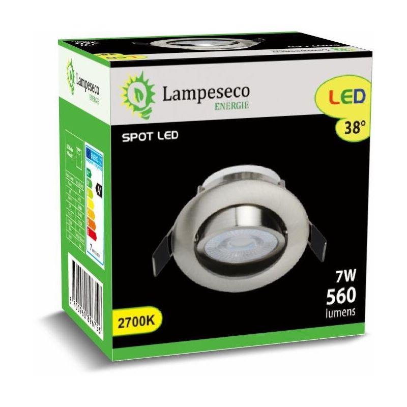 20X 3.00 watts HENGDA® 3 W 5 W 7 W 10 X de 20 x LED Spot Encastrable Plafonnier Lampe Spot Spot Set Blanc Chaud et Froid 3W Warmweiß