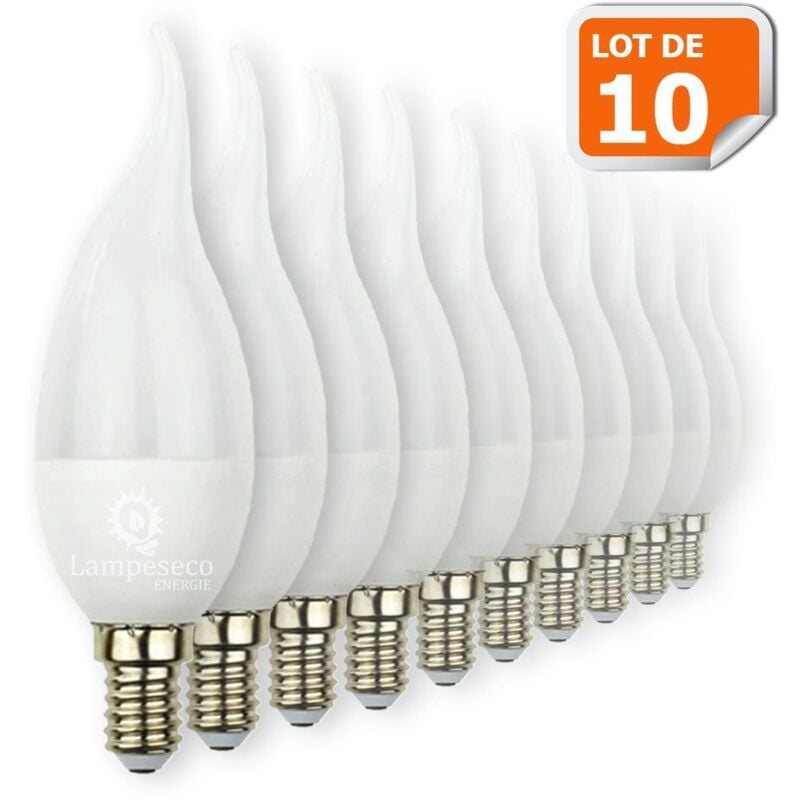 Lot De 10 Ampoules LED E5 à Culot à Vis E5 E5.5 12 V Pour