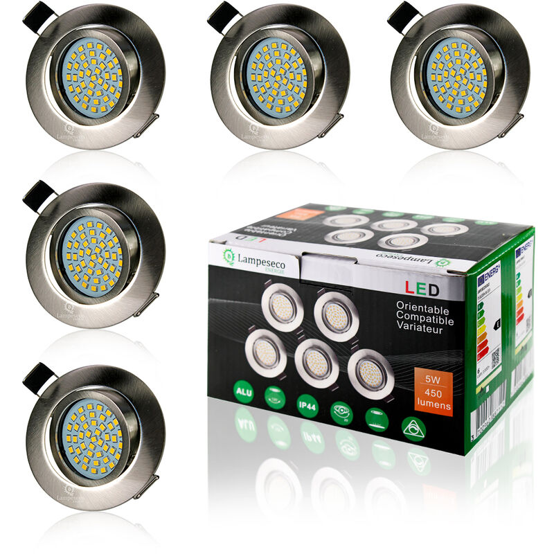 Spot LED Encastrable Salle de Bain IP65 Blanc Neutre 4500K Extra