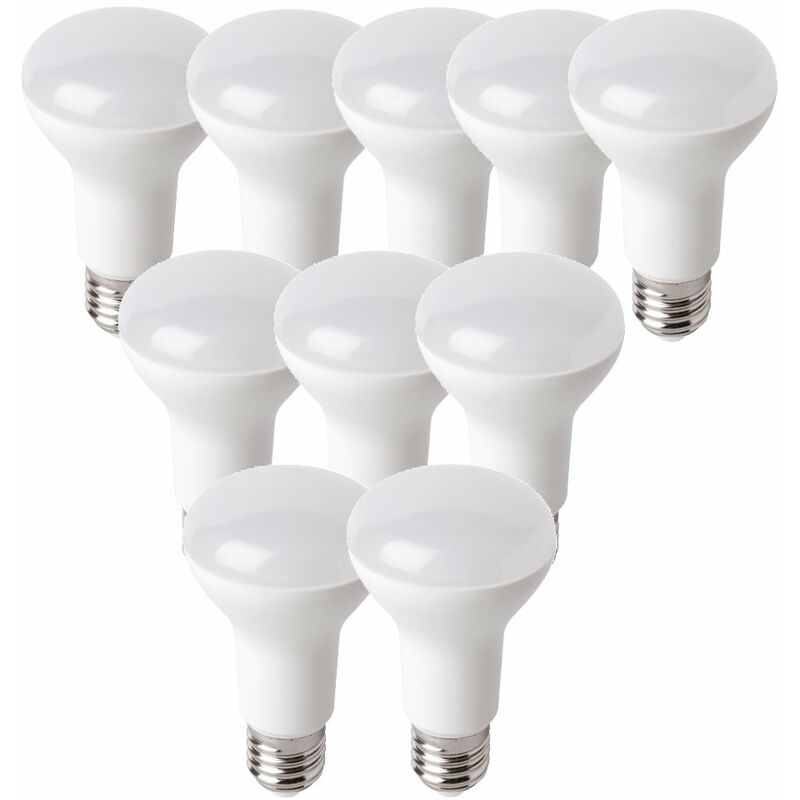 Lilaris Lot de 10 Ampoules LED G9 8 W Maïs sans Scintillement, Blanc Chaud  3000K 700lm