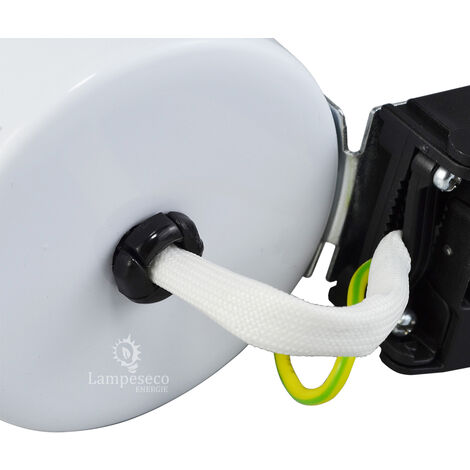 5 Spot Encastrable GU10 BBC RT2012 IP65 étanche Basse Luminance diametre 85mm avec ampoule led 5W Blanc Neutre