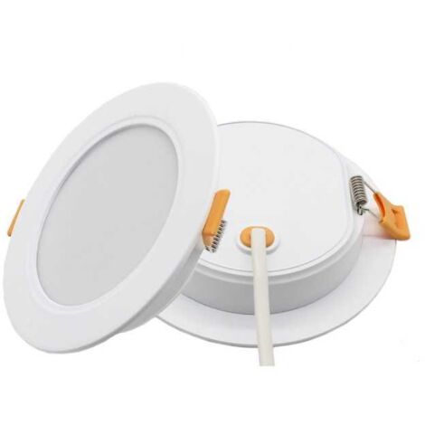 Lot De 5 Spots Encastrables LED Extra-plats 18W - Blanc Froid 6000K - Neuf