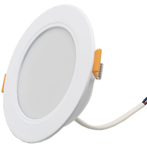 10 Spot Encastrable LED Downlight Panel Extra-Plat 18W Blanc Neutre 4500K  IP54 Pour pièces humides