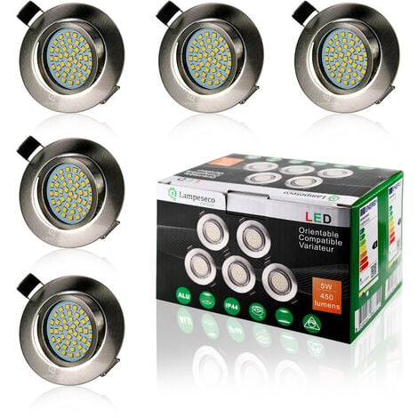 Dimmable Spot LED Encastrable Extra Plat 7W IP44 LED Spot Encastré