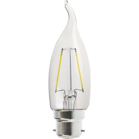 Ampoule Led Flamme Coup de Vent Filament 4 watt (éq. 42 Watt